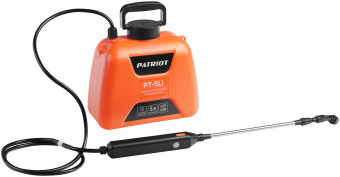 Опрыскиватель Patriot PT-5Li аккум. наплеч. 5л оранжевый (755302609) - купить недорого с доставкой в интернет-магазине