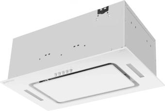 Вытяжка встраиваемая Meferi Ultra INBOX52WH Glass белый управление: кнопочное (1 мотор) - купить недорого с доставкой в интернет-магазине