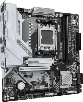 Материнская плата Gigabyte B850M FORCE SocketAM5 AMD B850 2xDDR5 mATX AC`97 8ch(7.1) 2.5Gg RAID+HDMI+DP - купить недорого с доставкой в интернет-магазине