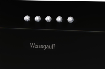 Вытяжка каминная Weissgauff Sigma 60 PB BL черный управление: кнопочное (1 мотор) - купить недорого с доставкой в интернет-магазине