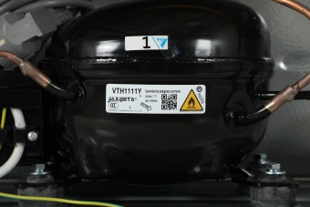 Холодильник Hyundai CT5045FIX 2-хкамерн. нержавеющая сталь - купить недорого с доставкой в интернет-магазине