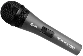 Микрофон проводной Sennheiser E 825-S черный - купить недорого с доставкой в интернет-магазине