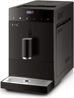 Кофемашина Vitek Metropolis VT-8700 1350Вт черный - купить недорого с доставкой в интернет-магазине