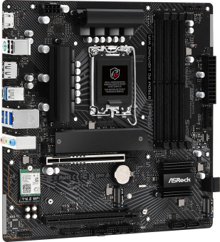 Материнская плата Asrock B760M PG LIGHTNING WIFI Soc-1700 Intel B760 4xDDR5 mATX AC`97 8ch(7.1) 2.5Gg RAID+HDMI+DP - купить недорого с доставкой в интернет-магазине