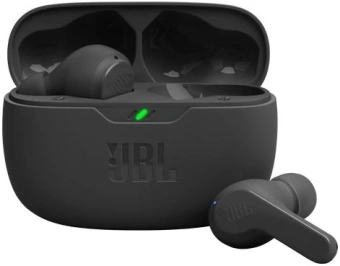 Гарнитура внутриканальные JBL Wave Beam черный беспроводные bluetooth в ушной раковине (JBLWBEAMBLK) - купить недорого с доставкой в интернет-магазине