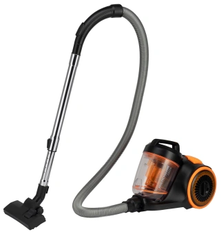 Пылесос Starwind SCV2285 2200Вт черный/оранжевый - купить недорого с доставкой в интернет-магазине
