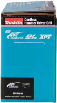 Дрель-шуруповерт Makita DHP486Z аккум. патрон:быстрозажимной - купить недорого с доставкой в интернет-магазине