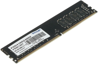 Память DDR4 16GB 2400MHz Patriot PSD416G24002 Signature RTL PC4-19200 CL17 DIMM 288-pin 1.2В dual rank Ret - купить недорого с доставкой в интернет-магазине