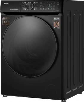 Стиральная машина Weissgauff WM 59411 Direct Drive Inverter Steam Matt Black класс: A+++ загр.фронтальная макс.:11кг черный инвертор - купить недорого с доставкой в интернет-магазине