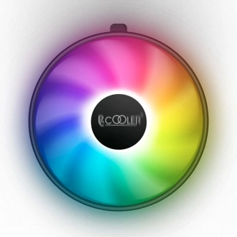Устройство охлаждения(кулер) PcCooler E126M Pro RGB Soc-AM5/AM4/1200/1700/1851 черный 4-pin 29.8dB Al 90W 266gr Ret (R3-0120WBKSXX-GL) - купить недорого с доставкой в интернет-магазине