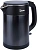 Чайник электрический Midea МК-8076 1.5л. 2200Вт черный корпус: металл/пластик