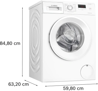 Стиральная машина Bosch Serie 2 WGE02400SN пан.швед. класс: A загр.фронтальная макс.:7кг белый - купить недорого с доставкой в интернет-магазине