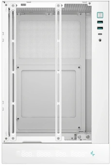 Корпус Deepcool CH170 Digital белый без БП miniITX 6x120mm 2xUSB3.0 audio bott PSU - купить недорого с доставкой в интернет-магазине
