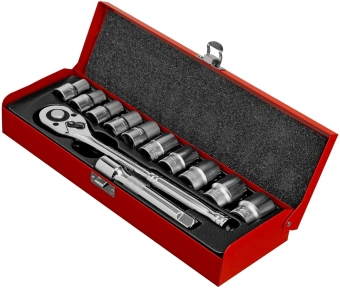 Набор торцевых головок Matrix 13526 в комплекте 12 предметов +жесткий кейс - купить недорого с доставкой в интернет-магазине