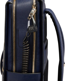 Рюкзак женский Piquadro Patricia CA6839W140BM/BLU темно-синий натур.кожа - купить недорого с доставкой в интернет-магазине