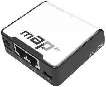 Точка доступа MikroTik mAP (RBMAP2ND) N300 10/100BASE-TX - купить недорого с доставкой в интернет-магазине