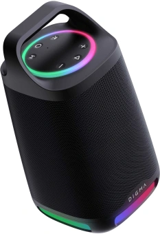 Минисистема Digma D-MC1702 черный 80Вт USB BT - купить недорого с доставкой в интернет-магазине