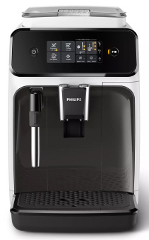 Кофемашина Philips Series 1200 EP1223/00 1500Вт черный/белый - купить недорого с доставкой в интернет-магазине