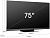 Телевизор QLED Hisense 75" 75U8HQ черный 4K Ultra HD 120Hz DVB-T DVB-T2 DVB-C DVB-S DVB-S2 USB WiFi Smart TV