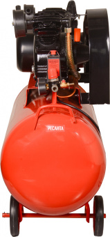 Компрессор поршневой Ресанта КП-100/400Р масляный 400л/мин 100л 2500Вт красный/черный - купить недорого с доставкой в интернет-магазине