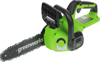 Цепная пила Greenworks G24CS25K4 аккум. дл.шины:10" (25cm) 1аккум. 4Ач (2007707UB) - купить недорого с доставкой в интернет-магазине