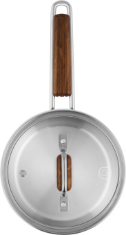 Ковш Rondell Fjord RDS-1790 1.4л. d=16см (с крышкой) стальной - купить недорого с доставкой в интернет-магазине