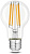 Лампа светодиодная Gauss Filament 102902120 20Вт цок.:E27 груша 220B св.свеч.бел.теп. (упак.:1шт)