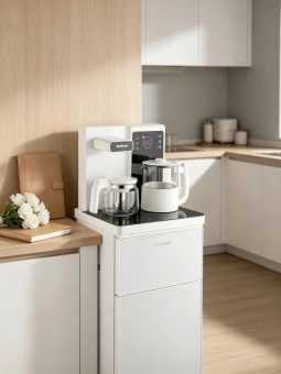 Кулер Hotfrost V1270TEA напольный электронный белый - купить недорого с доставкой в интернет-магазине