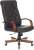 Кресло руководителя Бюрократ T-9928WALNUT/ECO черный эко.кожа крестов. металл/дерево - купить недорого с доставкой в интернет-магазине