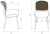 Стул для кухни Бюрократ KF-8_2 комплект 2шт серый Alfa 44 металл черный на ножках (KF-8/FABRIC/GREY_2) - купить недорого с доставкой в интернет-магазине