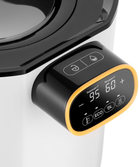 Термопот Kitfort КТ-2520 5л. 1600Вт белый/черный - купить недорого с доставкой в интернет-магазине