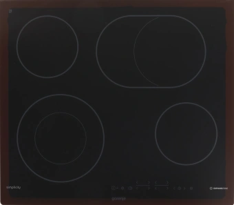 Варочная поверхность Gorenje ECT643SYB черный - купить недорого с доставкой в интернет-магазине