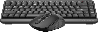 Клавиатура + мышь A4Tech Fstyler FGS1110Q клав:черный/серый мышь:черный/серый USB беспроводная Multimedia - купить недорого с доставкой в интернет-магазине