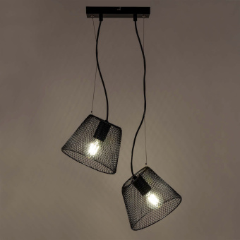 Светильник Hiper Grid H155-1 подвес. черный - купить недорого с доставкой в интернет-магазине