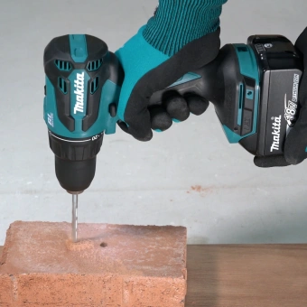 Дрель-шуруповерт Makita DHP490SFJ аккум. патрон:быстрозажимной (кейс в комплекте) - купить недорого с доставкой в интернет-магазине