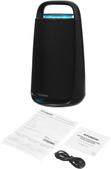 Минисистема Hyundai Select H-MC1242 черный 160Вт USB BT - купить недорого с доставкой в интернет-магазине