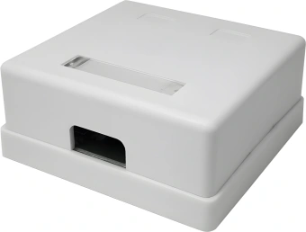 Розетка Suprlan 10-0309-1 наклад.RJ45 2 кат.5E UTP бел. - купить недорого с доставкой в интернет-магазине