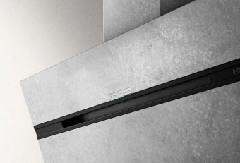 Вытяжка каминная Elica Stripe Urban Zinc/A/90 серебристый управление: кнопочное (1 мотор) - купить недорого с доставкой в интернет-магазине