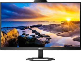 Монитор Philips 27" 27E1N5600HE черный IPS LED 16:9 HDMI M/M Cam матовая HAS 1000:1 300cd 178гр/178гр 2560x1440 75Hz DP 2K USB 6.57кг - купить недорого с доставкой в интернет-магазине