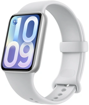 Фитнес-трекер Xiaomi Smart Band 10 Pro AMOLED корп.:серебристый рем.:серебристый (BHR08WBGL) - купить недорого с доставкой в интернет-магазине
