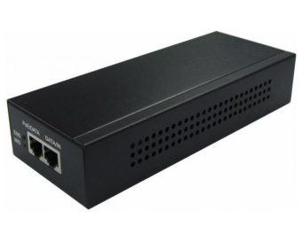 Инжектор PoE Hikvision LAS60-57CN-RJ45 10/100/1000BASE-T 60Вт - купить недорого с доставкой в интернет-магазине