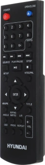 Плеер DVD Hyundai H-DVD100 черный ПДУ - купить недорого с доставкой в интернет-магазине