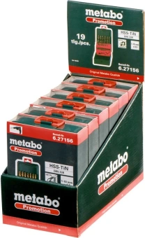 Набор сверл Metabo 627156000 по металлу (19пред.) для дрелей - купить недорого с доставкой в интернет-магазине
