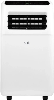 Кондиционер мобильный Ballu Aura BPAC-12 CP/N1_24Y белый площ.30м2 - купить недорого с доставкой в интернет-магазине