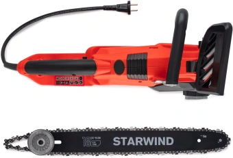 Цепная пила Starwind SE-2418-SM от сети 2400Вт 3.26л.с. дл.шины:18" (45cm) - купить недорого с доставкой в интернет-магазине