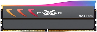 Память DDR5 2x16GB 6000MHz Silicon Power SP032GXLWU60AFDK Xpower Storm RGB RTL Gaming PC5-48000 CL30 DIMM 288-pin 1.35В kit single rank с радиатором Ret - купить недорого с доставкой в интернет-магазине