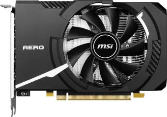 Видеокарта MSI PCI-E 4.0 RTX 4060 AERO ITX 8G OC NVIDIA GeForce RTX 4060 8Gb 128bit GDDR6 2490/17000 HDMIx1 DPx3 HDCP Ret - купить недорого с доставкой в интернет-магазине