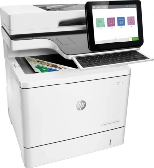 МФУ лазерный HP Color LaserJet Enterprise M578c (7ZU87A) A4 Duplex белый - купить недорого с доставкой в интернет-магазине