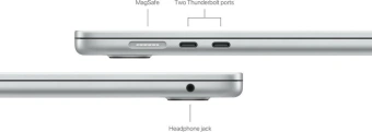 Ноутбук Apple MacBook Air A3241 M4 10 core 16Gb SSD256Gb/10 core GPU 15.3" Liquid Retina (2880x1864) macOS silver WiFi BT Cam (MW1G3LL/A) - купить недорого с доставкой в интернет-магазине