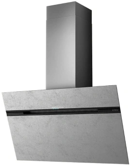 Вытяжка каминная Elica Stripe Urban Zinc/A/90 серебристый управление: кнопочное (1 мотор) - купить недорого с доставкой в интернет-магазине